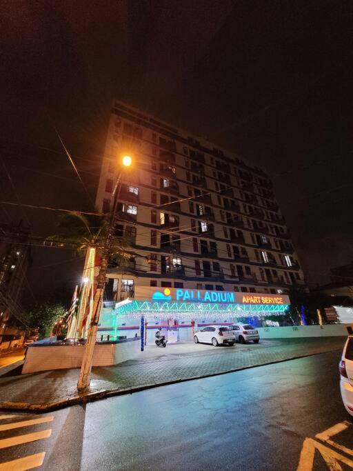 Flat Reformado A 350m Da Praia, Com Piscina São Vicente